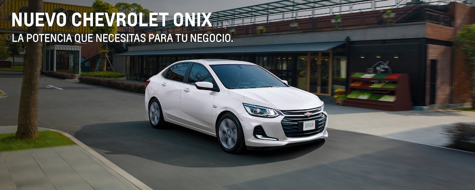 Chevrolet Onix, carro sedán 2021 con la potencia que necesitas para tu negocio